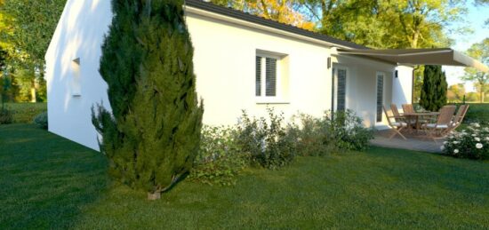 Maison neuve à Fontcouverte, Nouvelle-Aquitaine