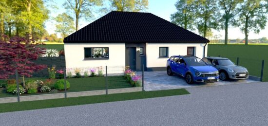 Maison neuve à Féchain, Hauts-de-France