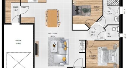 La Membrolle-sur-Longuenée Maison neuve - 2401546-961modele820240718U6evG.jpeg Maisons France Confort