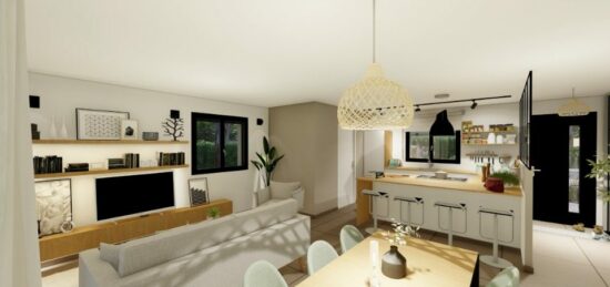 Maison neuve à Saint-Savin, Nouvelle-Aquitaine