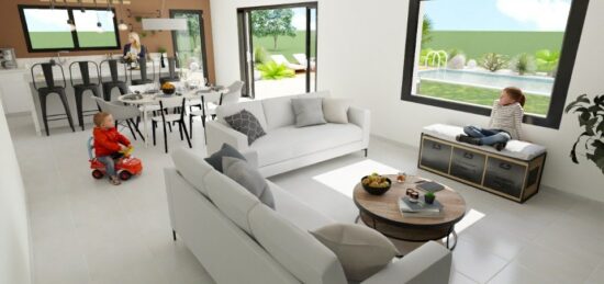 Maison neuve à , Ardèche