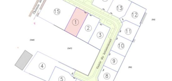 Terrain à bâtir à , Gironde