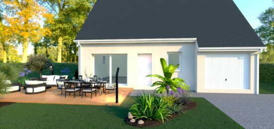 Maison neuve à Saint-Martin-de-Mailloc, Normandie