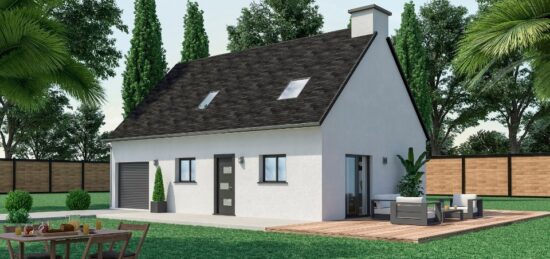 Maison neuve à Les Champs-Géraux, Bretagne