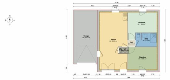 Maison neuve à , Eure