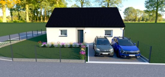 Maison neuve à Brebières, Hauts-de-France