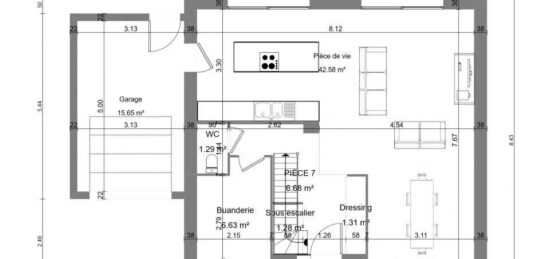 Maison neuve à , Pas-de-Calais