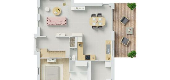 Maison neuve à , Somme