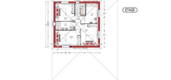 Maison neuve à , Charente