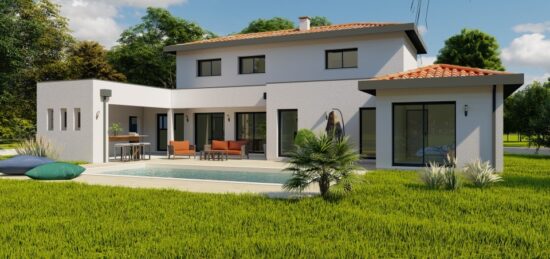 Maison neuve à Brie, Nouvelle-Aquitaine