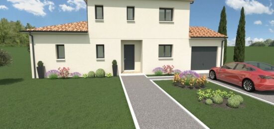 Maison neuve à Lapeyrouse-Fossat, Occitanie