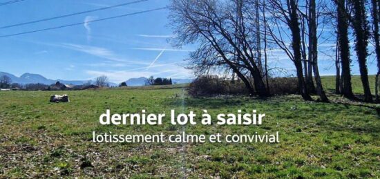 Terrain à bâtir à Menthonnex-en-Bornes, Auvergne-Rhône-Alpes