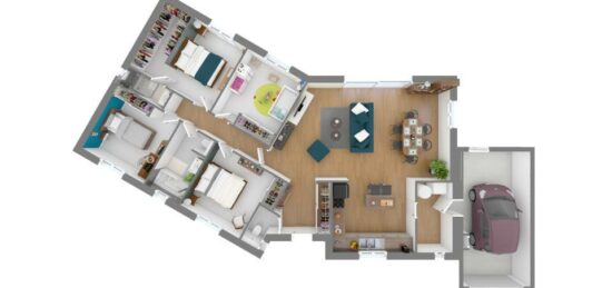 Maison neuve à , Aude