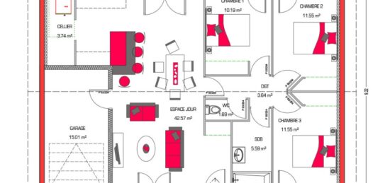 Maison neuve à , Pyrénées-Atlantiques