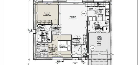 Maison neuve à , Mayenne