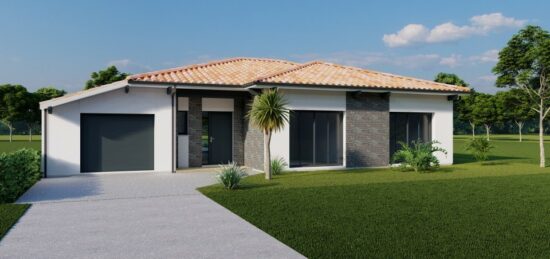 Maison neuve à Bruges, Nouvelle-Aquitaine