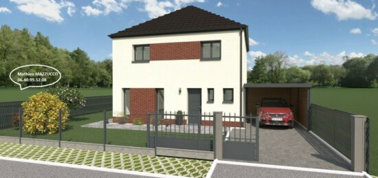 Maison neuve à Râches, Hauts-de-France