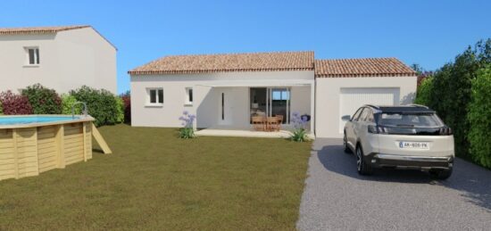 Maison neuve à Salavas, Auvergne-Rhône-Alpes