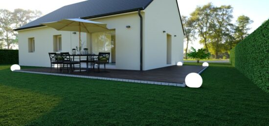 Maison neuve à , Manche