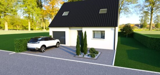 Maison neuve à Écurie, Hauts-de-France