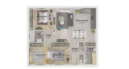 Cruas Maison neuve - 2403187-6150modele1020220127Sf0rn.jpeg Maisons France Confort