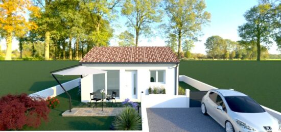 Maison neuve à Maraussan, Occitanie