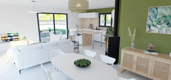 Maison neuve à , Ardèche