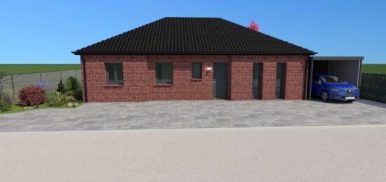 Maison neuve à Wahagnies, Hauts-de-France