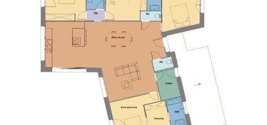 Maison neuve à , Ille-et-Vilaine