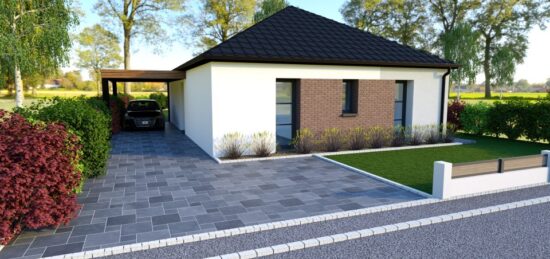 Maison neuve à , Pas-de-Calais