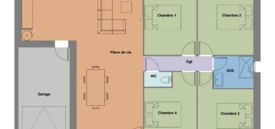 Maison neuve à , Morbihan