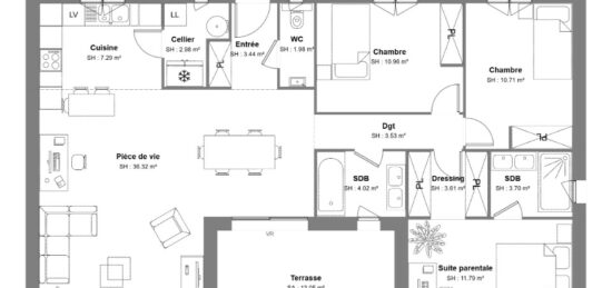 Maison neuve à , Var