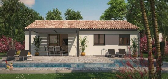 Maison neuve à Cérons, Nouvelle-Aquitaine