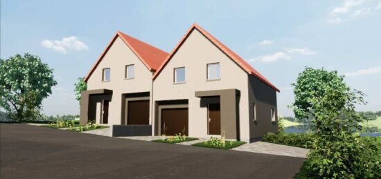 Maison neuve à , Bas-Rhin