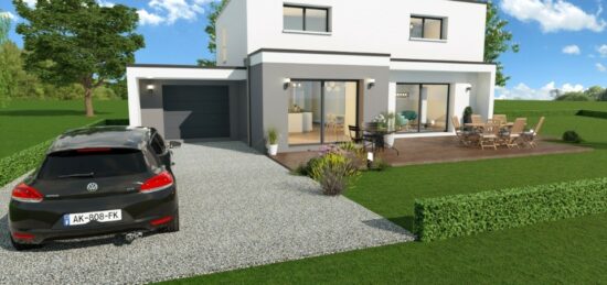 Maison neuve à Saint-Malo, Bretagne