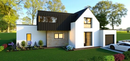 Maison neuve à Saint-Malo, Bretagne