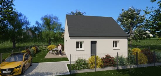 Maison neuve à Notre-Dame-d'Oé, Centre-Val de Loire
