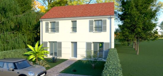 Maison neuve à Presles, Île-de-France