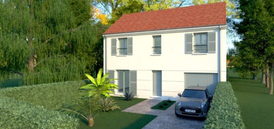Maison neuve à Presles, Île-de-France