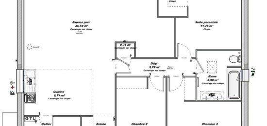 Maison neuve à , Tarn