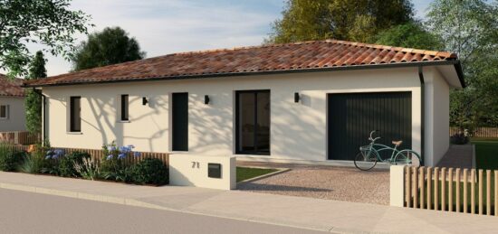 Maison neuve à Saint-Médard, Nouvelle-Aquitaine