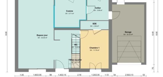 Maison neuve à , Seine-et-Marne