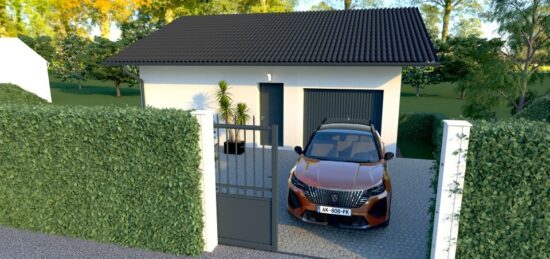 Maison neuve à Boussy, Auvergne-Rhône-Alpes