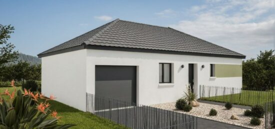 Maison neuve à Bergholtzzell, Grand Est