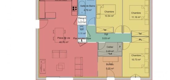 Maison neuve à , Isère