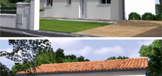 Maison neuve à Balanzac, Nouvelle-Aquitaine