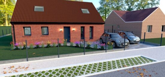 Maison neuve à Hamel, Hauts-de-France