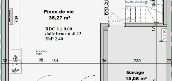 Maison neuve à Douvres-la-Délivrande, Normandie