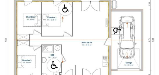 Maison neuve à Saint-Pierre-de-Bailleul, Normandie