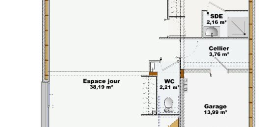Maison neuve à , Finistère